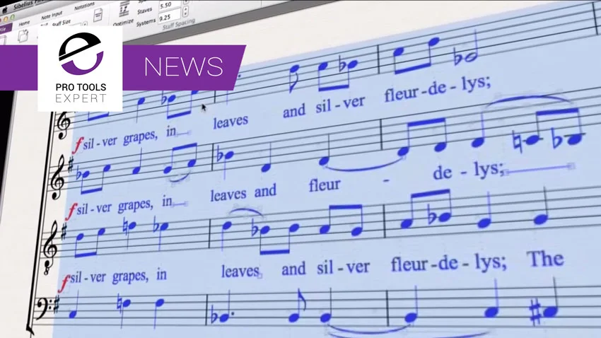 Avid Release New Version Of Sibelius First
