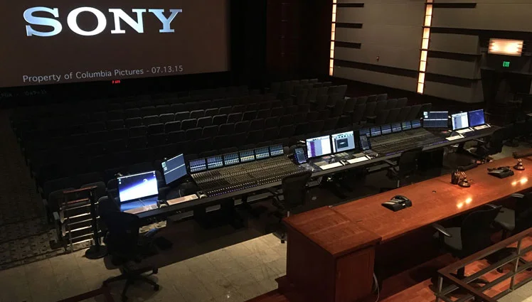 Avid Pro Tools S6 In Sony Pictures Cary Grant Theater