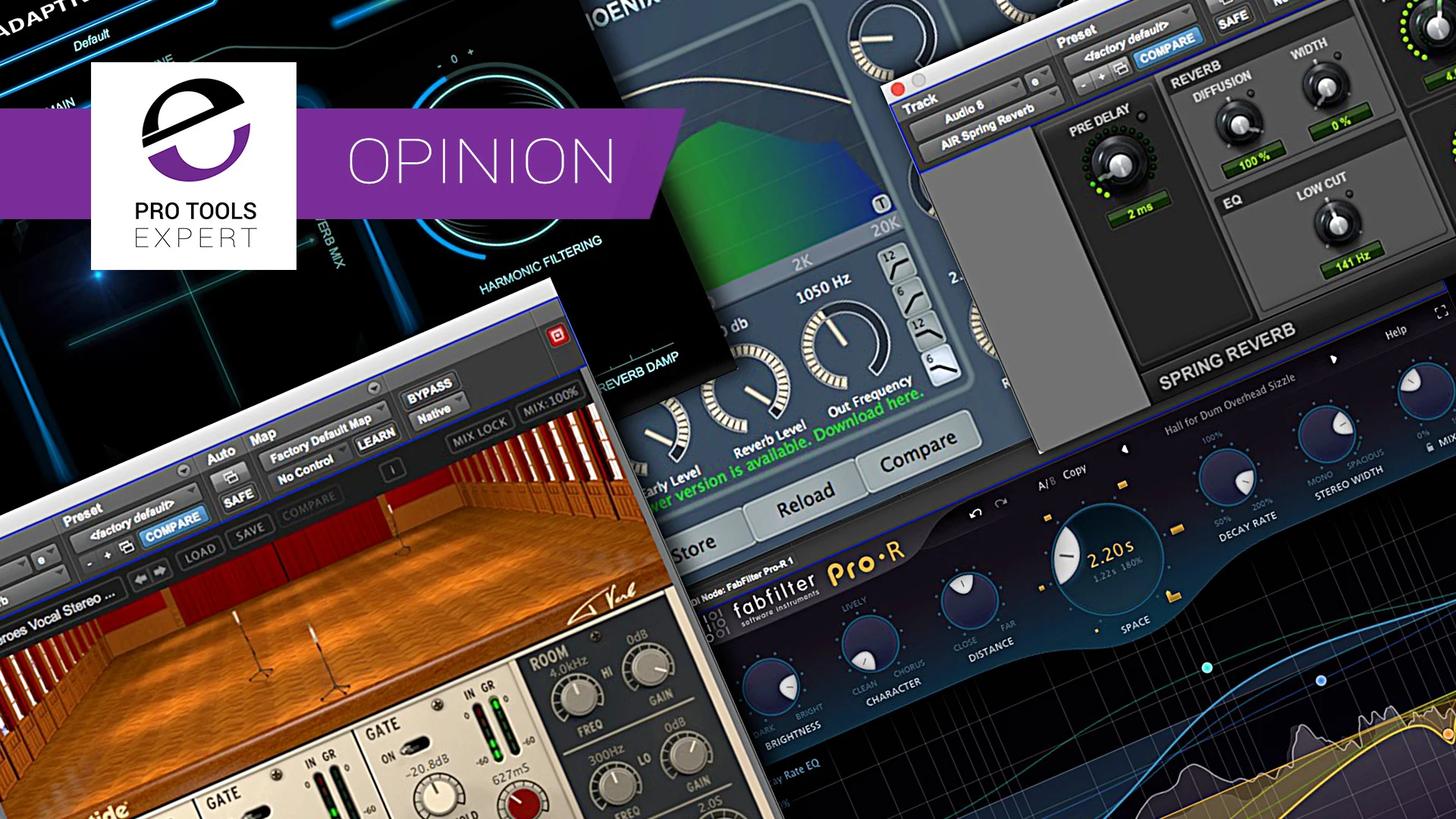 My Top 5 Reverb Plugins In Pro Tools Pro Tools The leading website