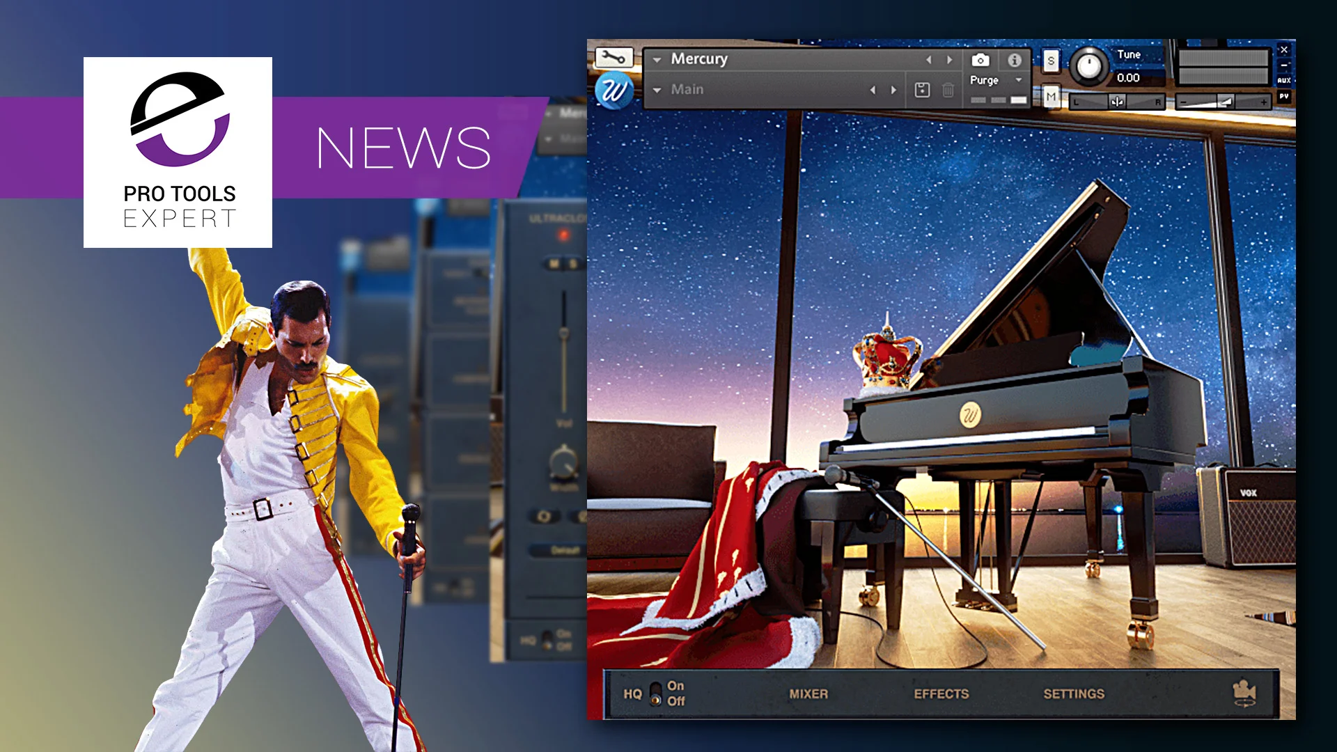 Mercury By Wavesfactory - New Freddie Mercury Piano Sample Library For ...