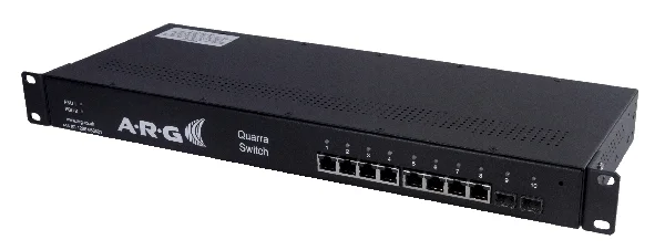 ARG Introduces Quarra 10100 PTP Smart Ethernet Switch
