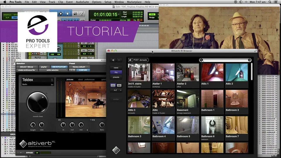 Free Tutorial Using EQ And Reverb To Create Size On Film Sound Effects Pro Tools The