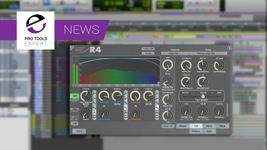 Exponential Audio Announce R4 - New Reverb Plugin