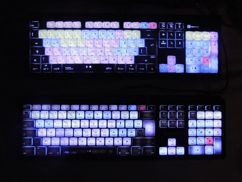 LogicKeyboard And Editors Keys Backlit Keybaords