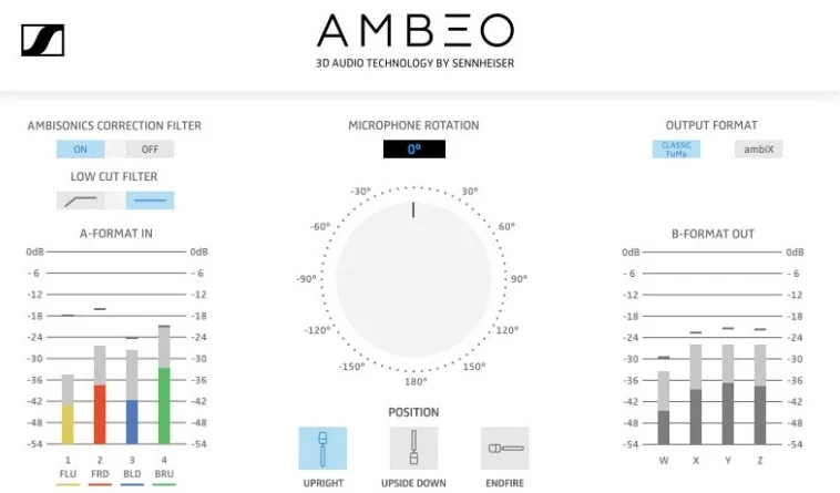 Sennheiser Ambeo Software