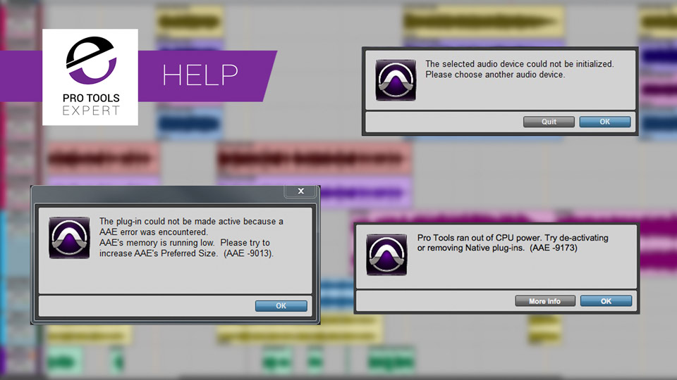 Could not initialize proxy. Pro Tools CPU Error. Pro Tools crack. Caa2000b Error. Selected professional Tool.