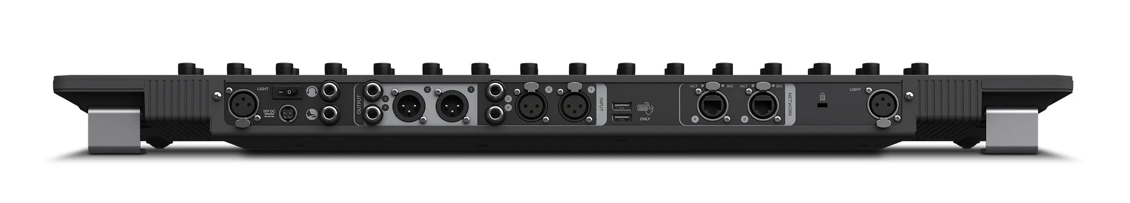 Avid S3 Control Surface rear panel