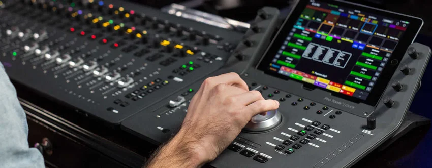 Avid S3 control surface and Pro Tools Dock combination