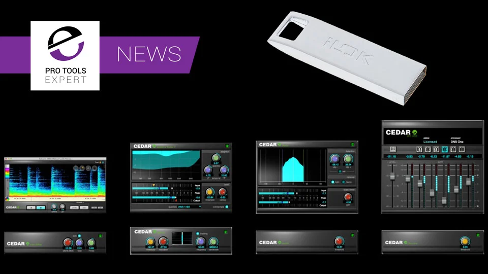 CEDAR Audio Announces CEDAR Studio for iLok
