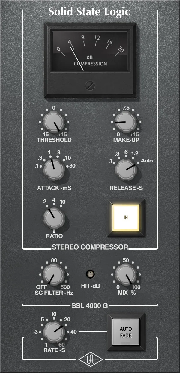 SSL 4000 G Bus Compressor Collection - $299