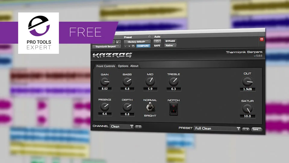 Friday Free Plug-in Kazrog Thermionik Plug-in with Serpent Amp Model – Only For A limited Period
