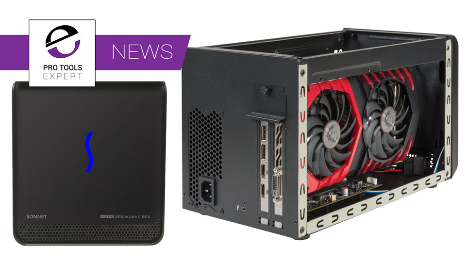 Sonnet Announce New Low Cost Thunderbolt 3 Single Slot Pcie Expansion Chassis Pro Tools The Leading Website For Pro Tools Users