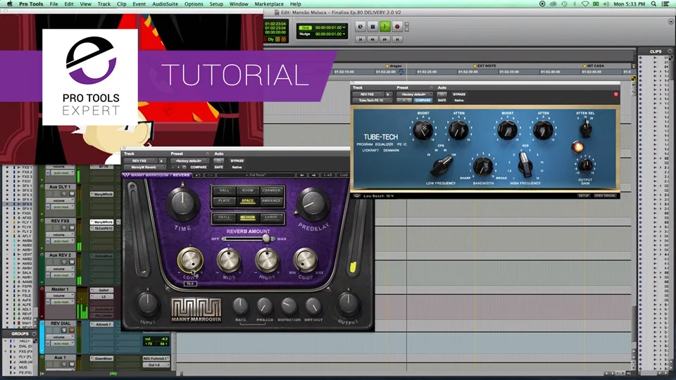 Free Tutorial Using EQ And Reverb To Create Size On Film Sound