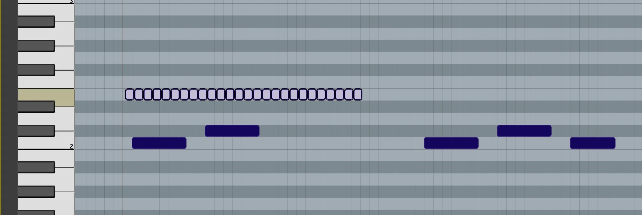 Using the Line Tools for Midi