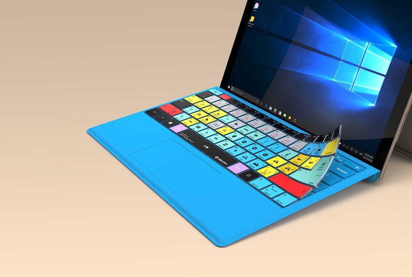 Editors Keys Microsoft Surface Keyboard Overlay
