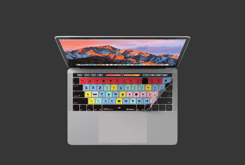 Editors Keys MacBook Pro Keyboard Overlay