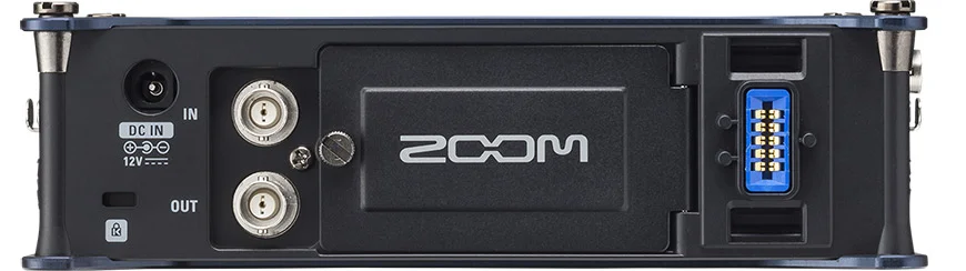 Zoom F8 Rear Panel
