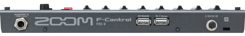 Zoom F-Control Rear Panel