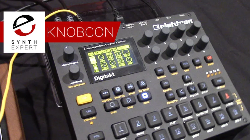 Elektron Digitakt at Knobcon 2017