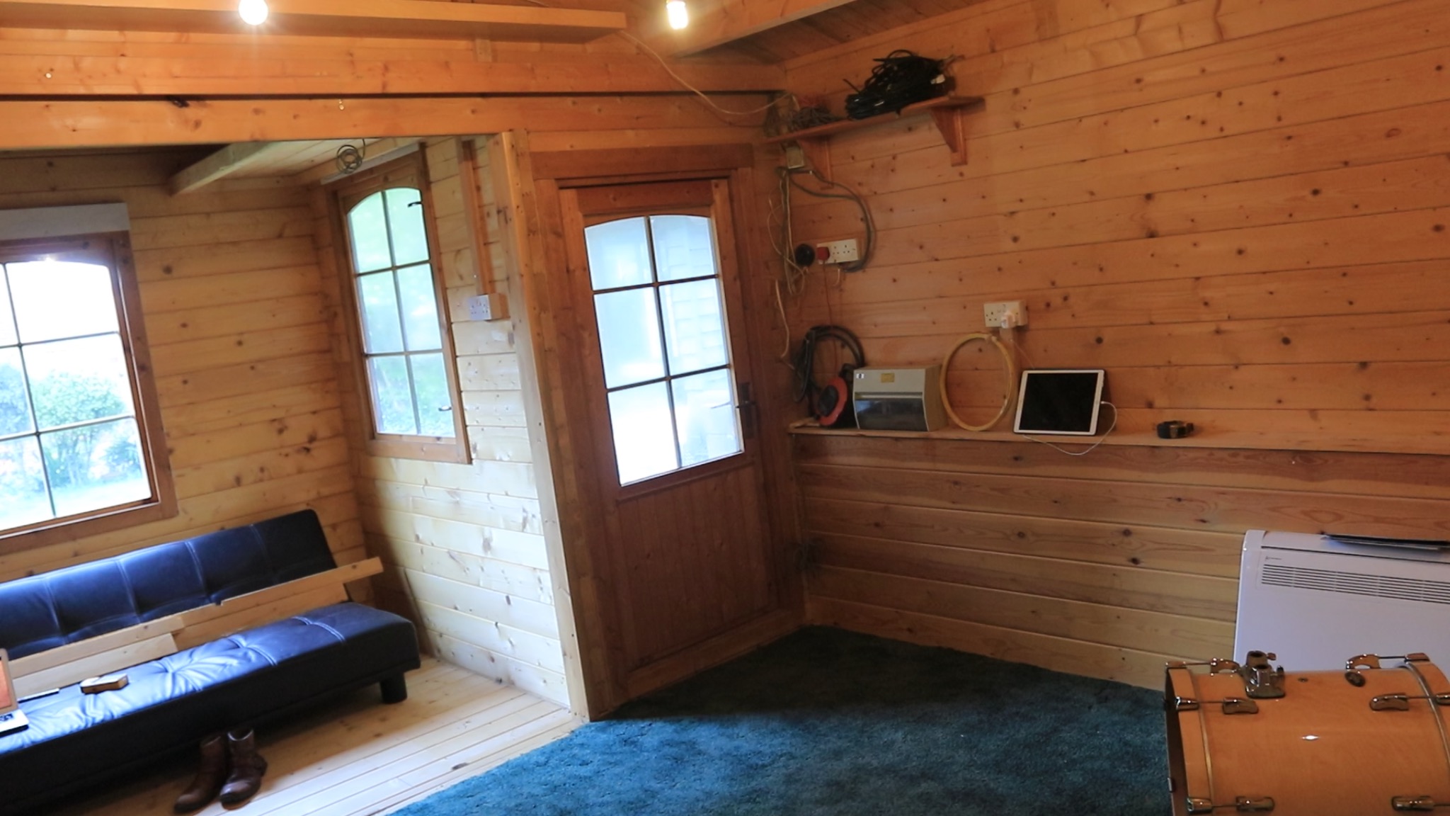 garden shed log cabin soundproof recording studio build.jpg