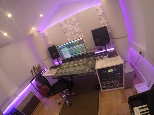 Studio Build Studio Completed Before After Pictures Pro Tools