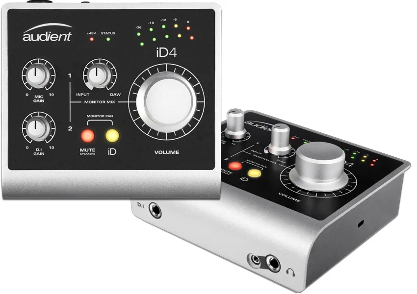 Audient iD4 A New Small Audio Interface Announced Studio One