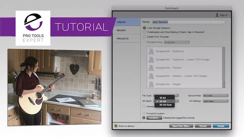 Free Tutorial - Pro Tools For Beginners - Session Set Up