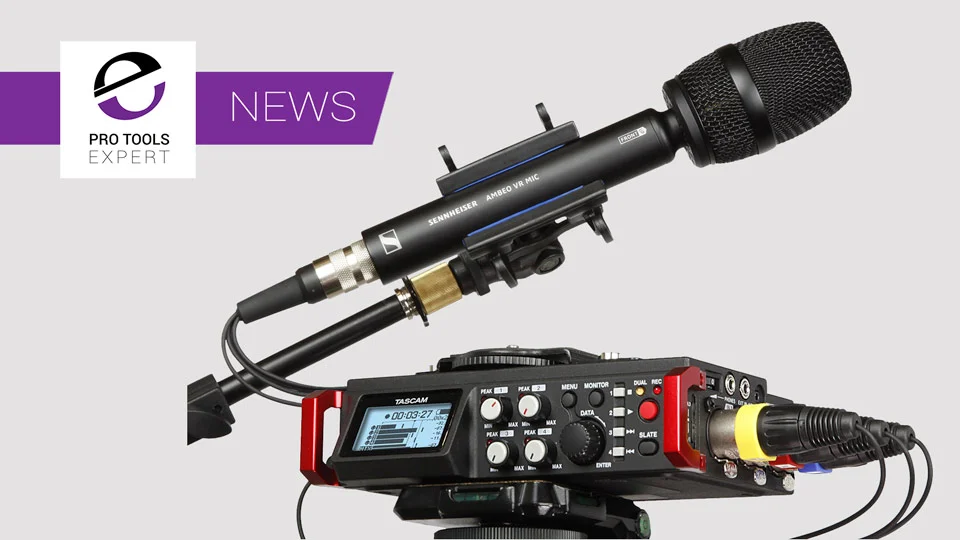 Tascam Joins Sennheiser’s “Ambeo For VR” Partnership Program