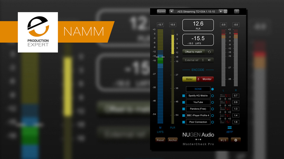 Nugen Audio Announce MasterCheck Pro V1.5 With Support For iTunes Plus & AES 373 PSR Standard