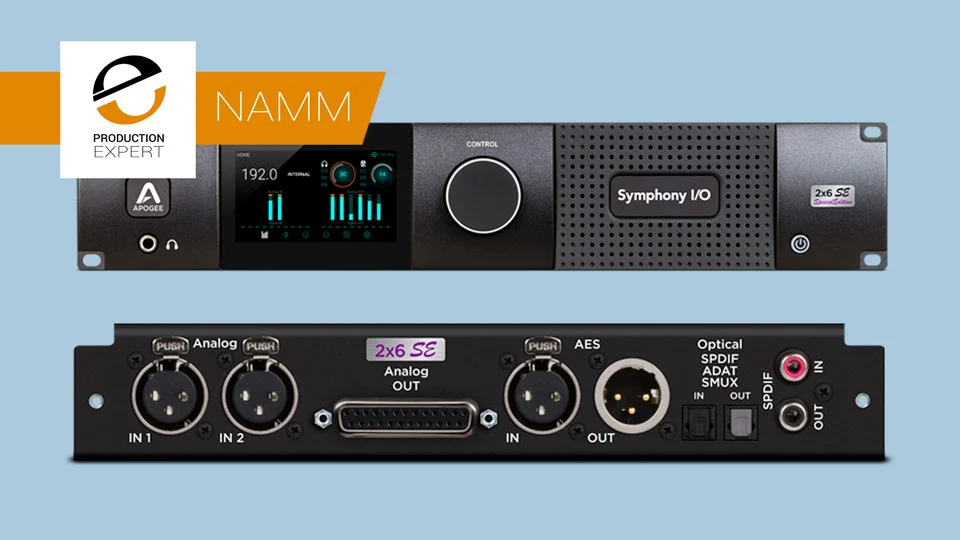 ラ*中様 APOGEE Symphony I/O 2x6 ThunderBrid Apogee Symphony I/O Mk II Thunderbolt Interface with Two 2x6