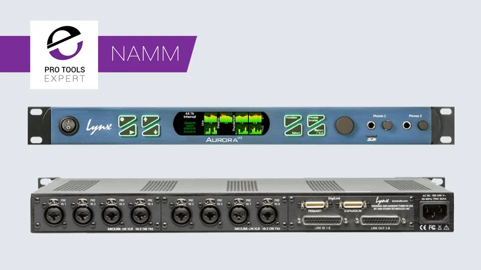 Lynx Announce New Aurora (n) Pre 1608 Interface With Mic Preamps Pro