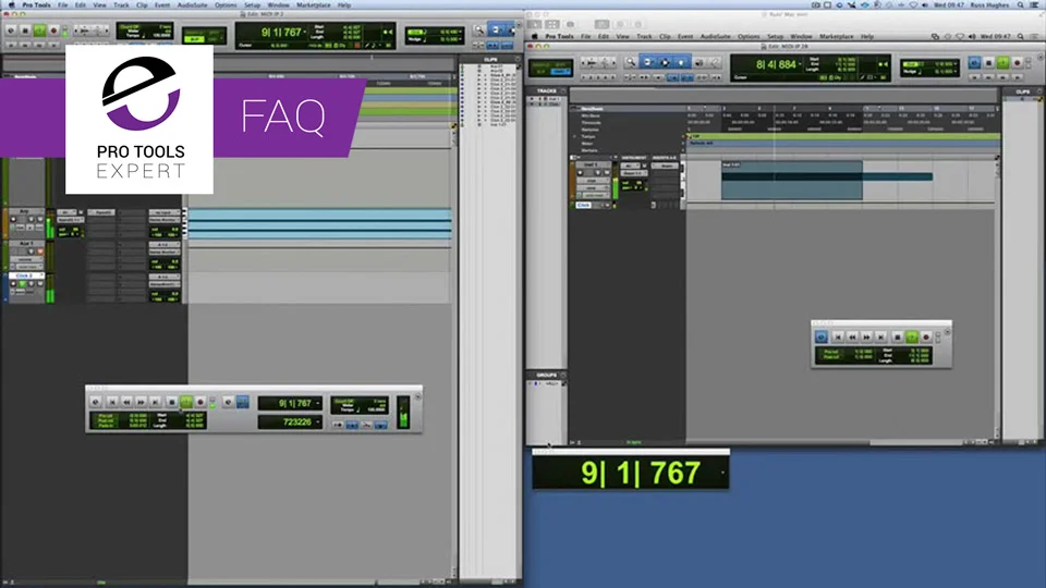 Pro Tools FAQs How To Sync Two Systems Together Pro Tools The