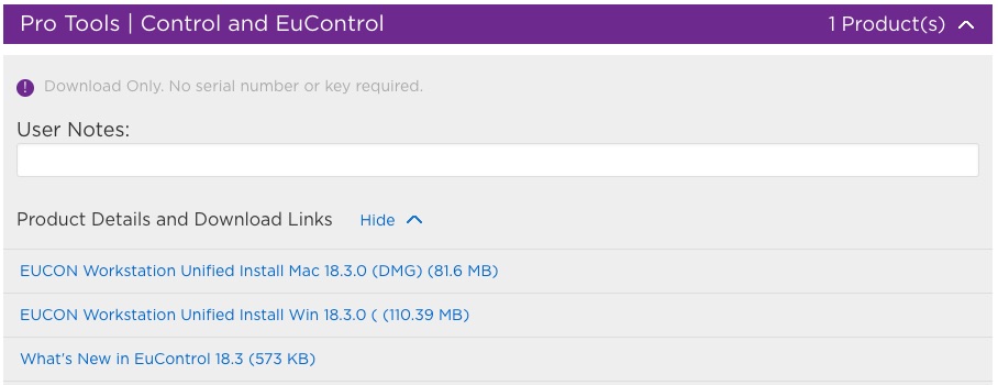 Eucon 2018.3 Installer In Avid Master Accounts