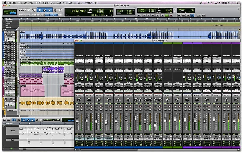 Pro Tools 9 Interface