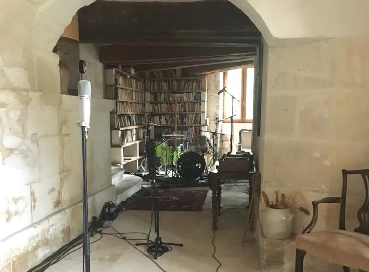 Track Drums at Studios La Fabrique on a Mix With The Masters Event