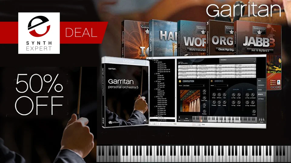 Save 50% On Garritan Personal Orchestra From Time+Space Until 10th April 2018