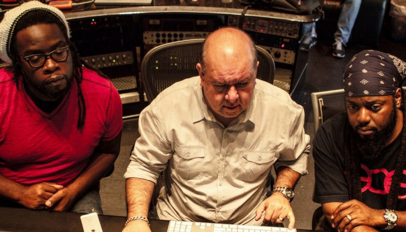 Diaz and reggae group, Morgan Heritage