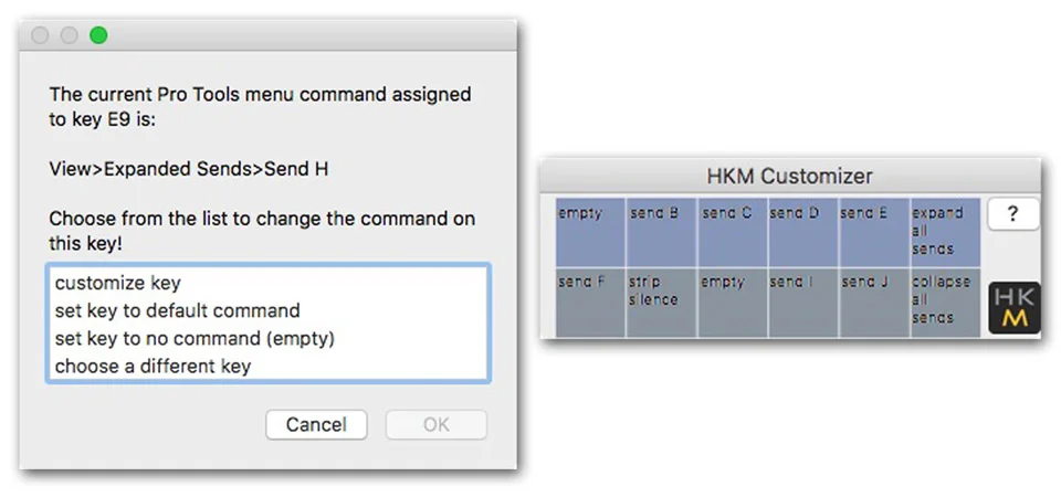 DNA Music Labs Hotkey Matrix Customizer app fig 4