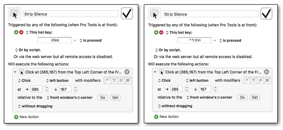 Setting Keyboard Maestro to be triggered from a Hotkey Matrix button
