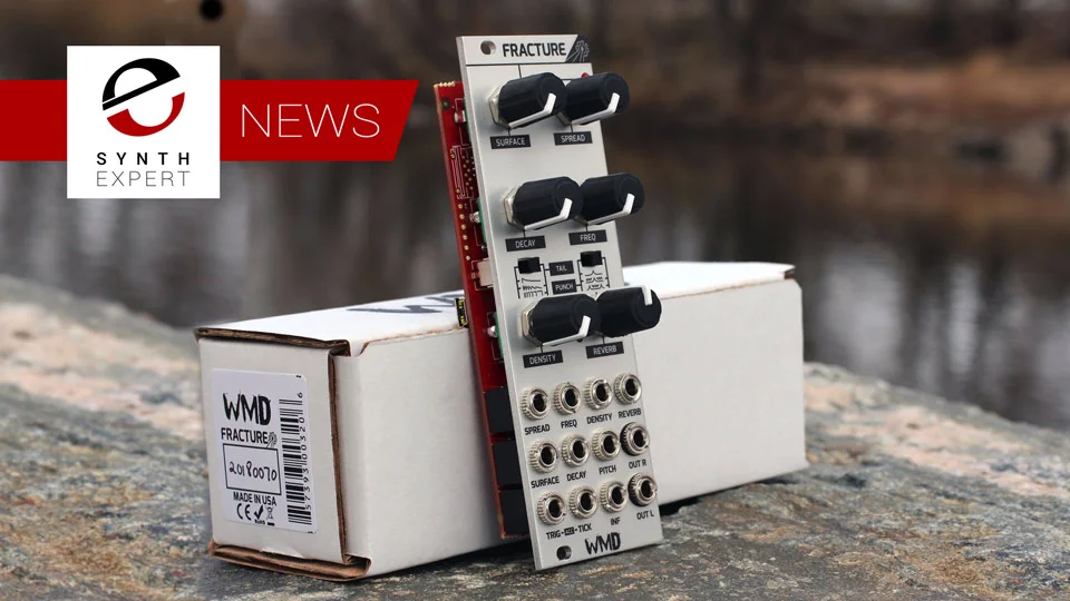 WMD Release Fracture Percussion Synth Module In Eurorack Format