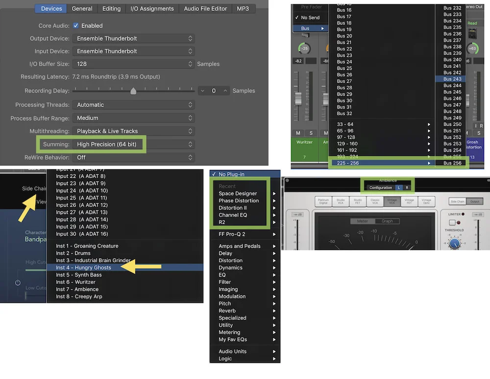 logic pro x 10.3 mixer enhancements