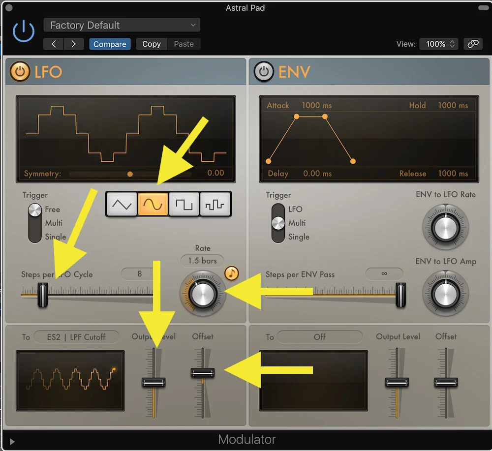 05 Modulator Settings