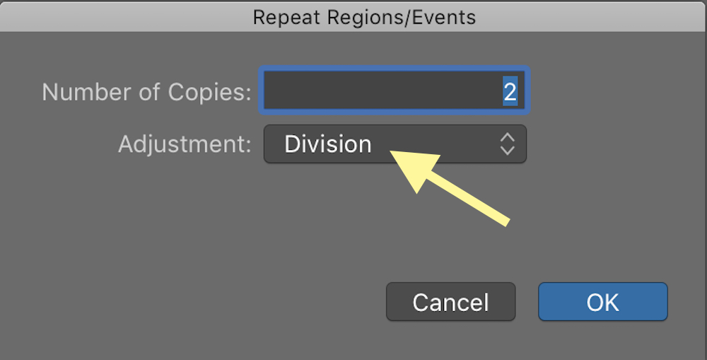 logic pro x repeat multiple window