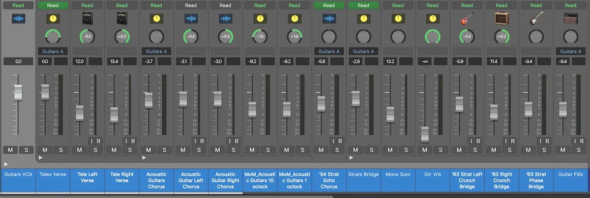 Logic Pro Tip - Plan Ahead 04 Guitars