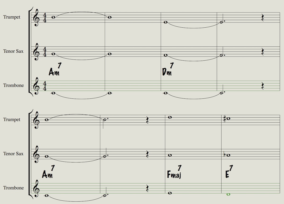 Let S Stay Together Horn Chart