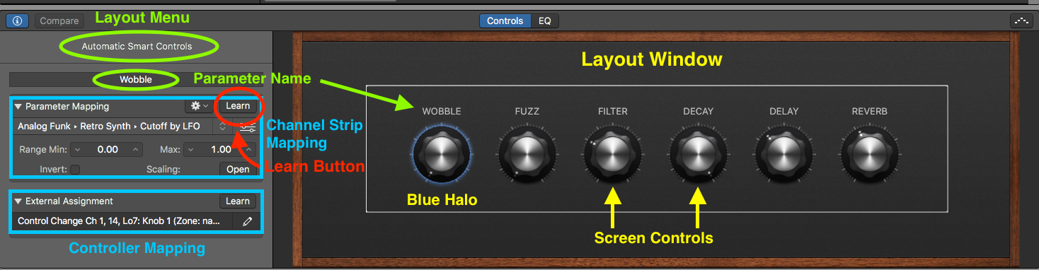 using smart controls in logic pro x