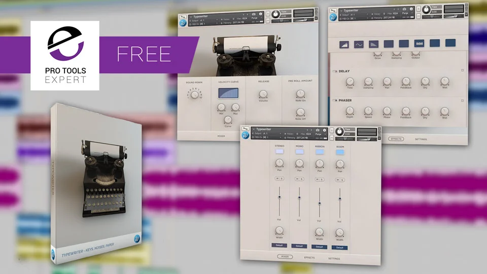 Friday Free Plug-in - Typewriter - A Kontakt Instrument From Wavesfactory