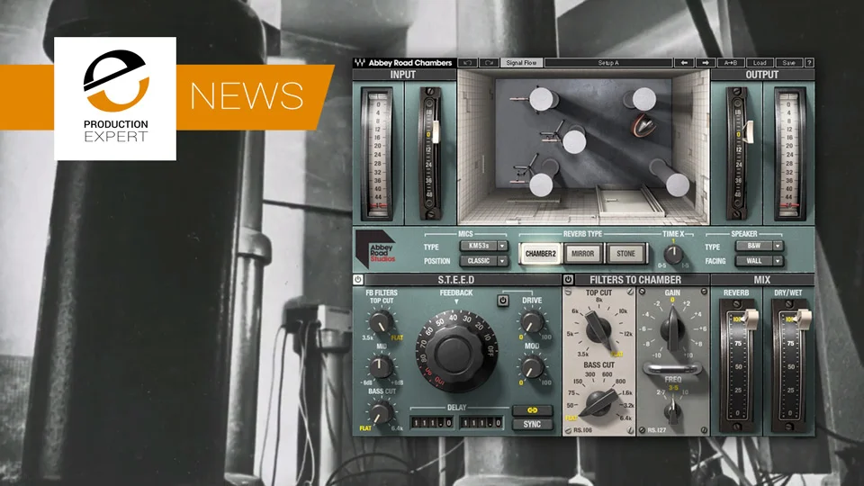Waves Release Abbey Road Chambers - Get The Legendary Studio 2 Echo Chamber Sound Now
