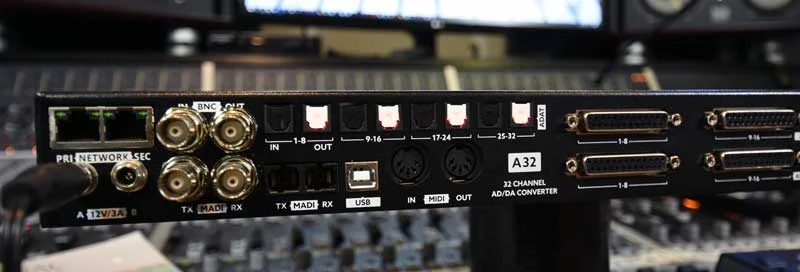Ferrofish A32 Dante AD / DA Converter Digital Connectivity