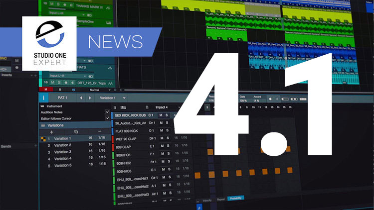 PreSonus Studio One 4.1 - What Is Your Favourite New Feature? | Audio ...